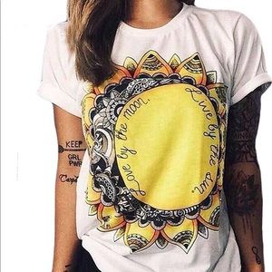 Boho Hippie Graphic Printed T-Shirt